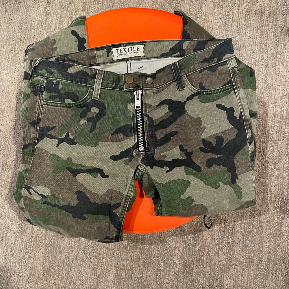 TEXTILE ELIZABETH & JAMES Cooper Camo denim jeans - 27